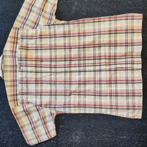 Ben Sherman Short Sleeve Plaid Button Down - Picture 15 of 15